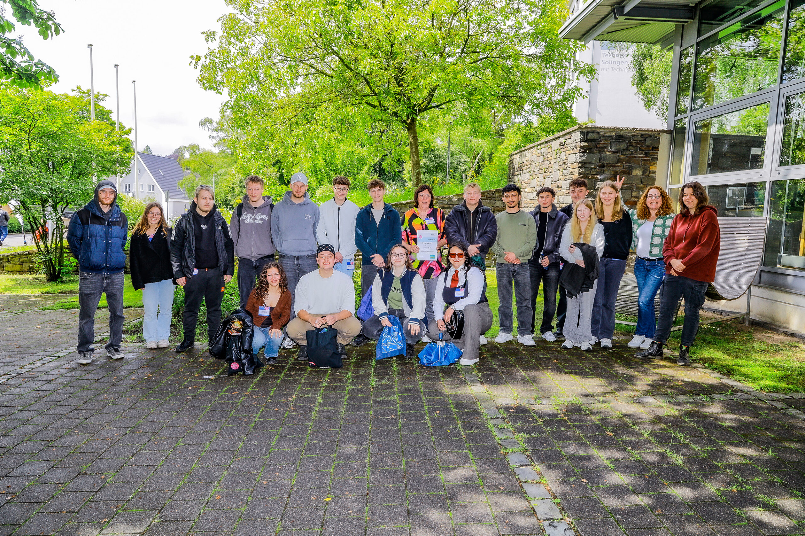 Die Klasse 7ML24 wurde durch die DGU ausgezeichnet.