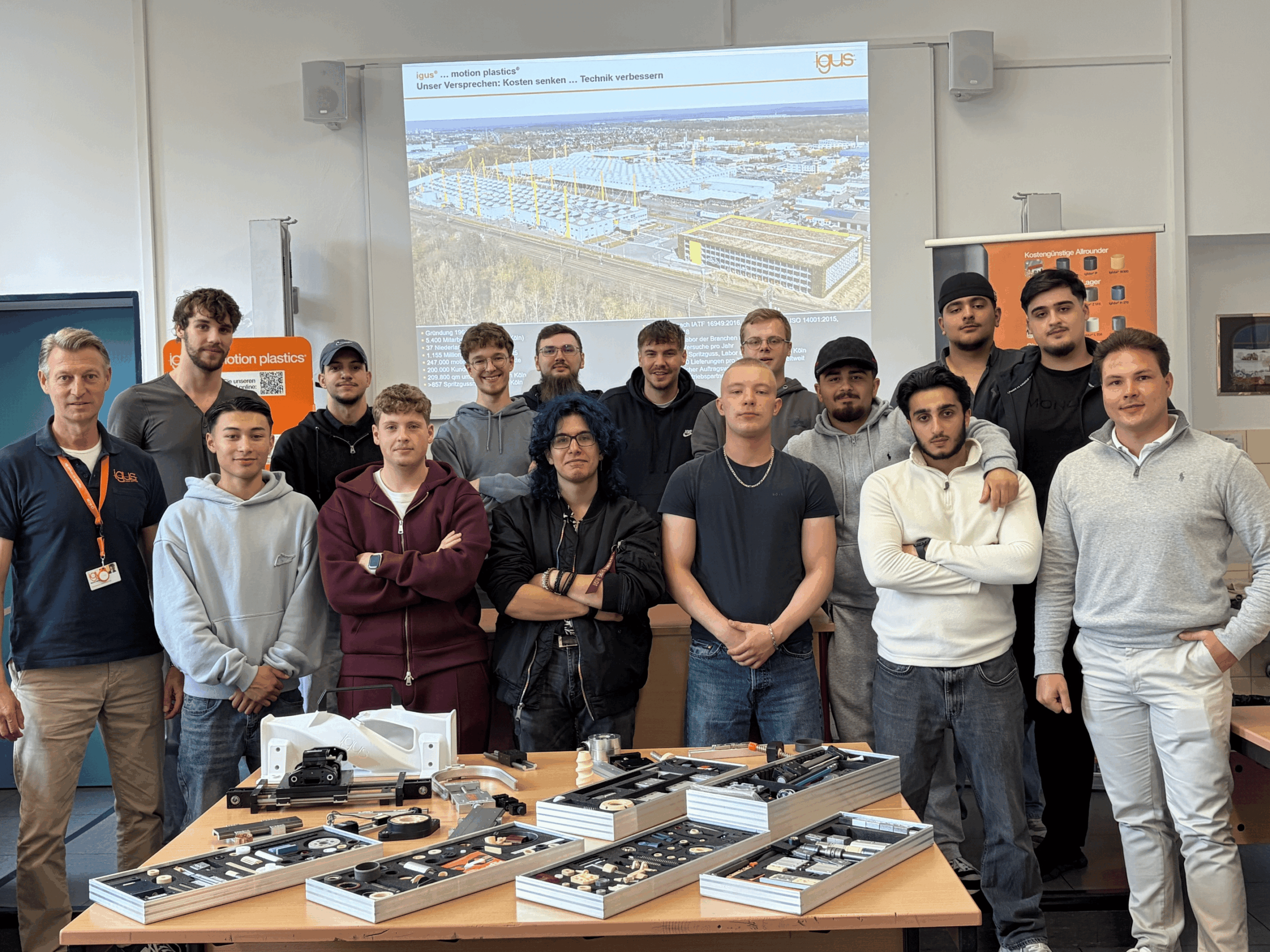 Vortrag über Moderne Lagertechnik in der industriellen Praxis